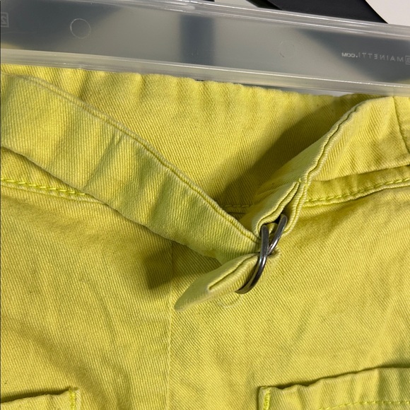 BDG High Waist Yellow Women's Shorts - Picture 8 of 9